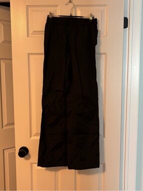 MEC Black Women's Elastic Waist Rain Pant